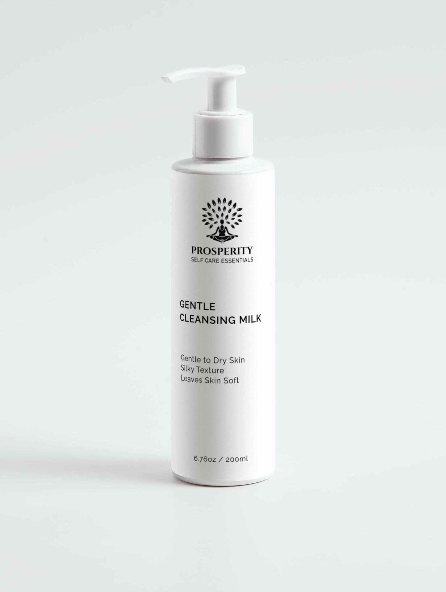 Creamy Vegan Cleansing Milk for Dry, Sensitive & Melanin‑Rich Skin.