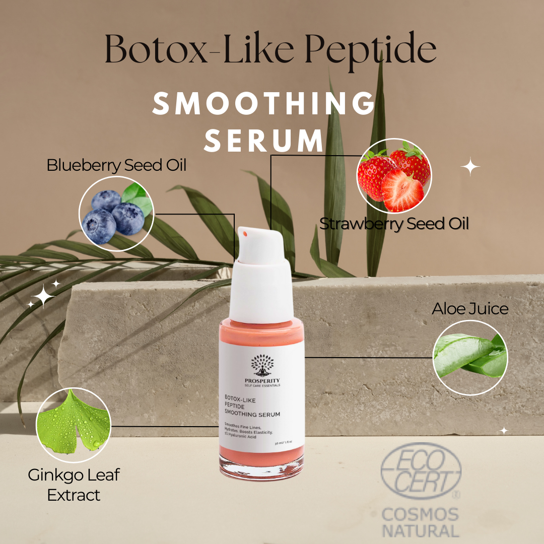 Peptide Serum to Smooth Fine Lines & Firm Melanin‑Rich Skin.