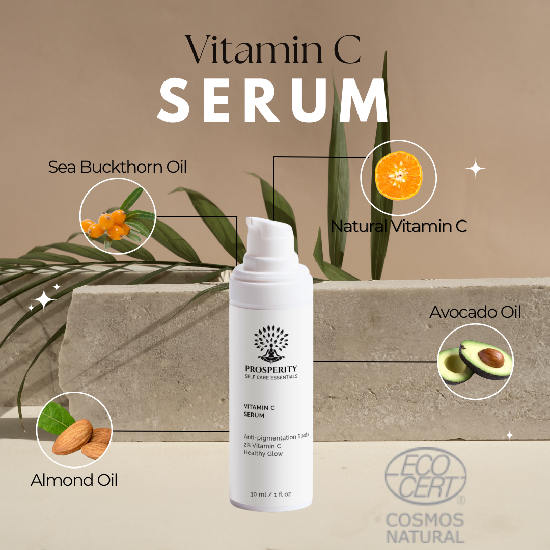 Brightening Vitamin C Serum for Dark Spots & Melanin‑Rich Glow.