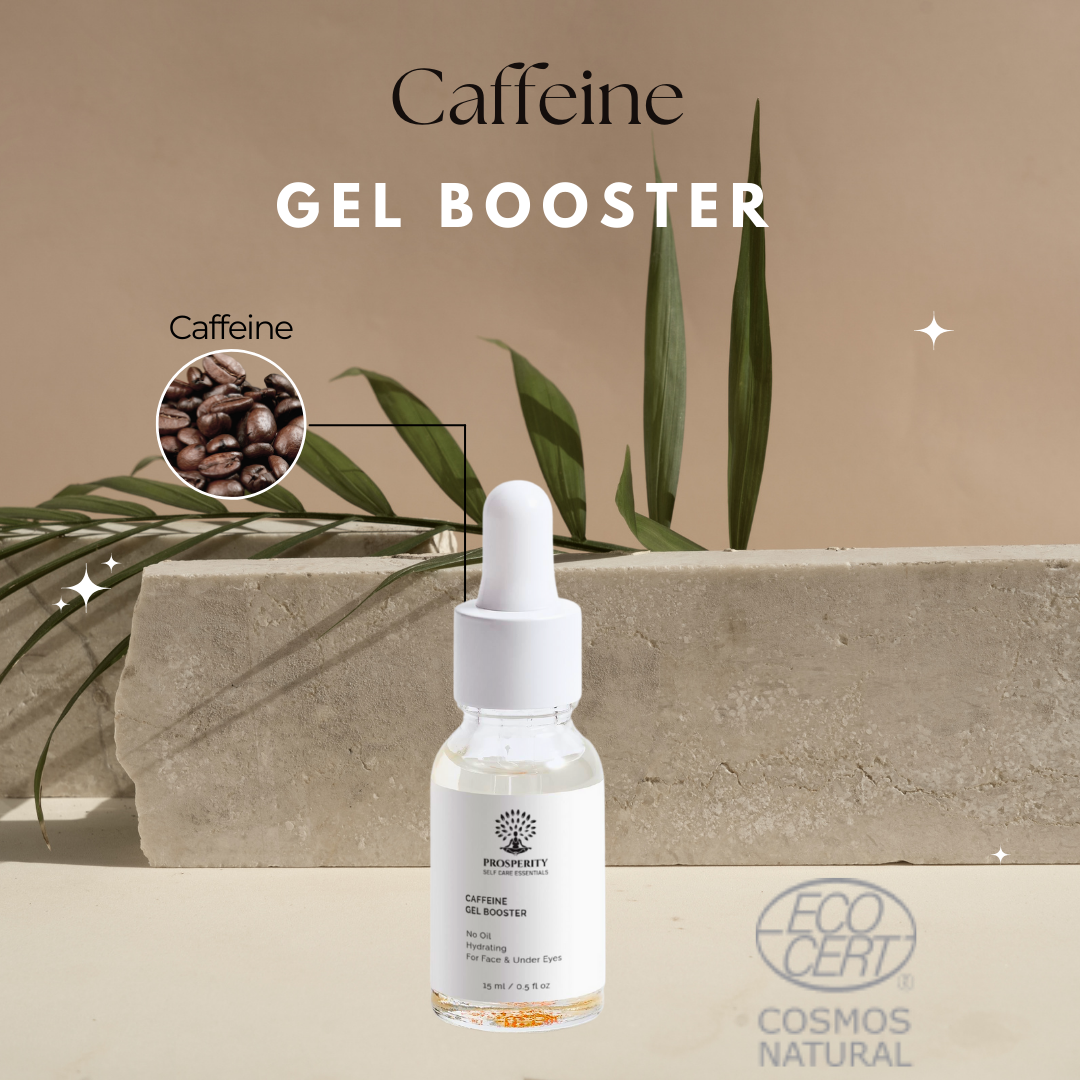 Cooling Caffeine Eye Gel to Depuff, Energize & Brighten Under‑Eyes.