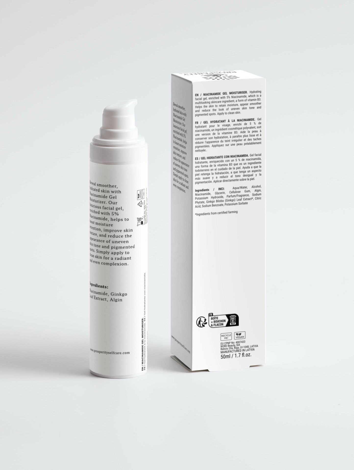 Lightweight Niacinamide Gel Moisturizer for Oily, Acne‑Prone & Melanin‑Rich Skin.