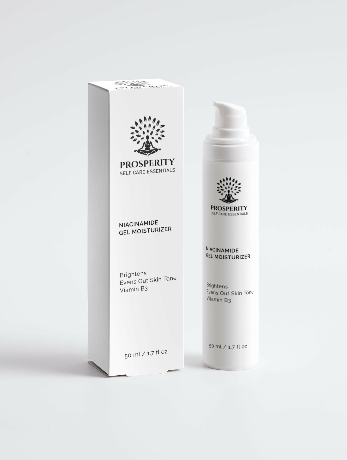 Lightweight Niacinamide Gel Moisturizer for Oily, Acne‑Prone & Melanin‑Rich Skin.