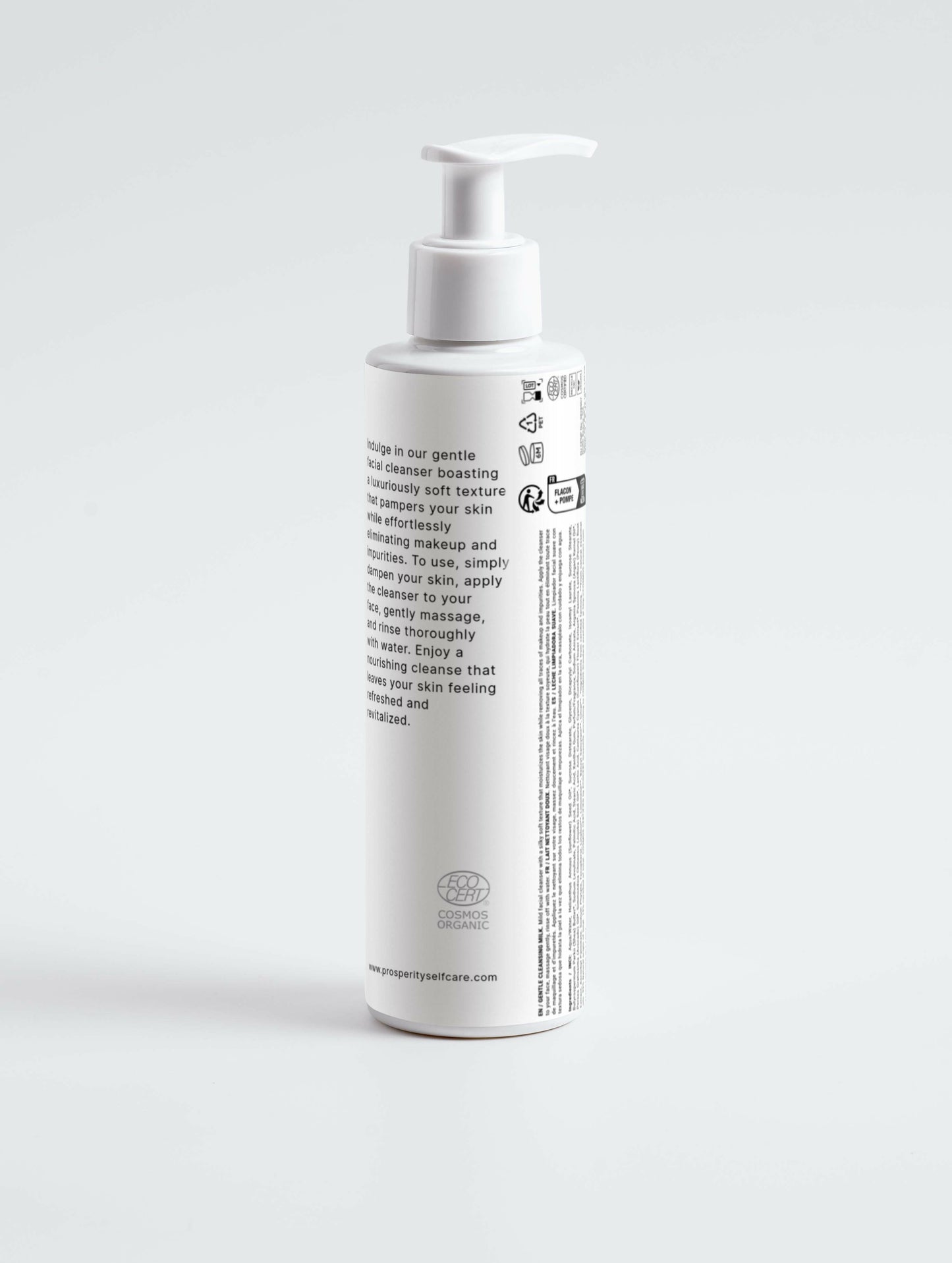 Creamy Vegan Cleansing Milk for Dry, Sensitive & Melanin‑Rich Skin.