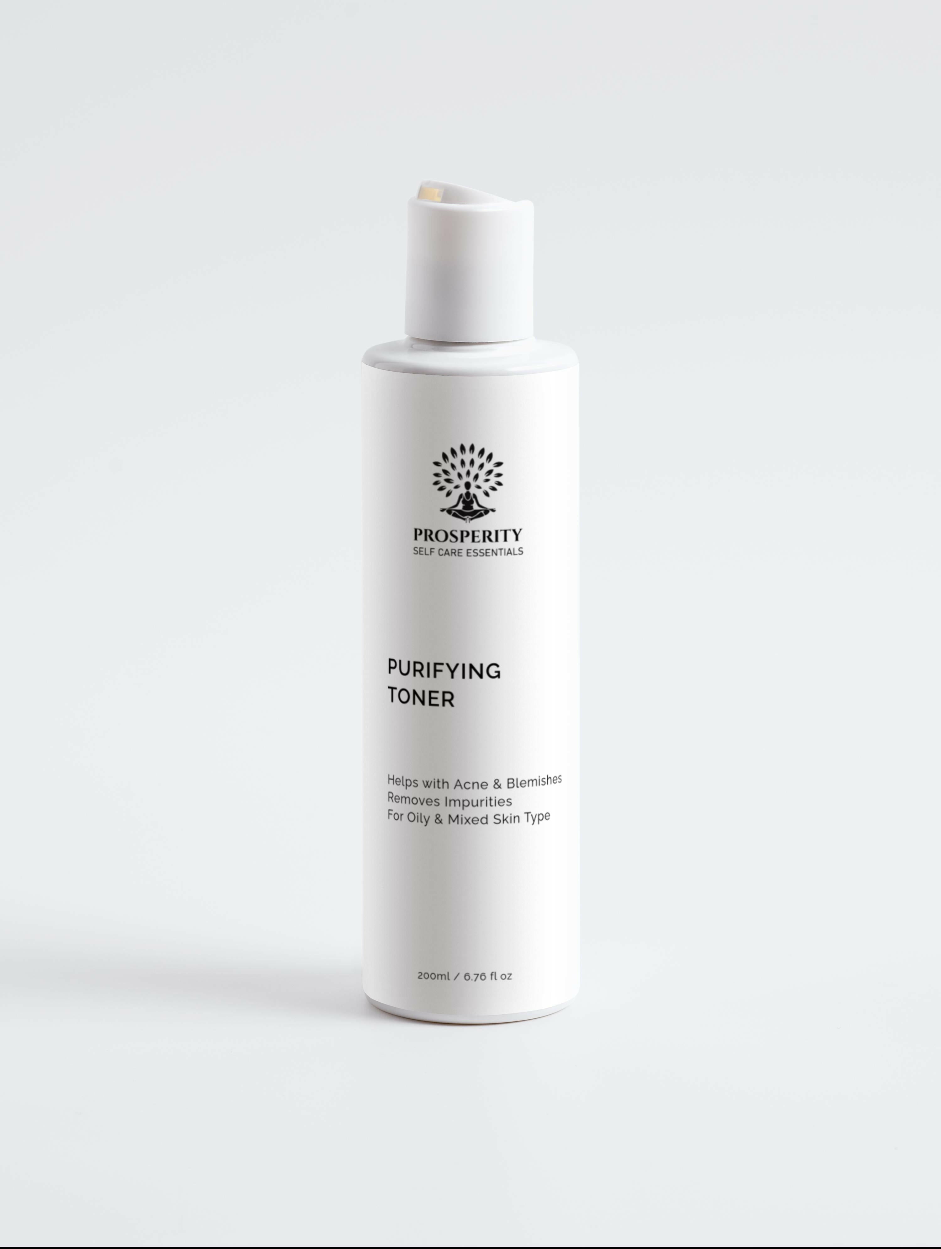 Purifying Toner with Witch Hazel for Oily & Acne‑Prone Melanin‑Rich Skin.