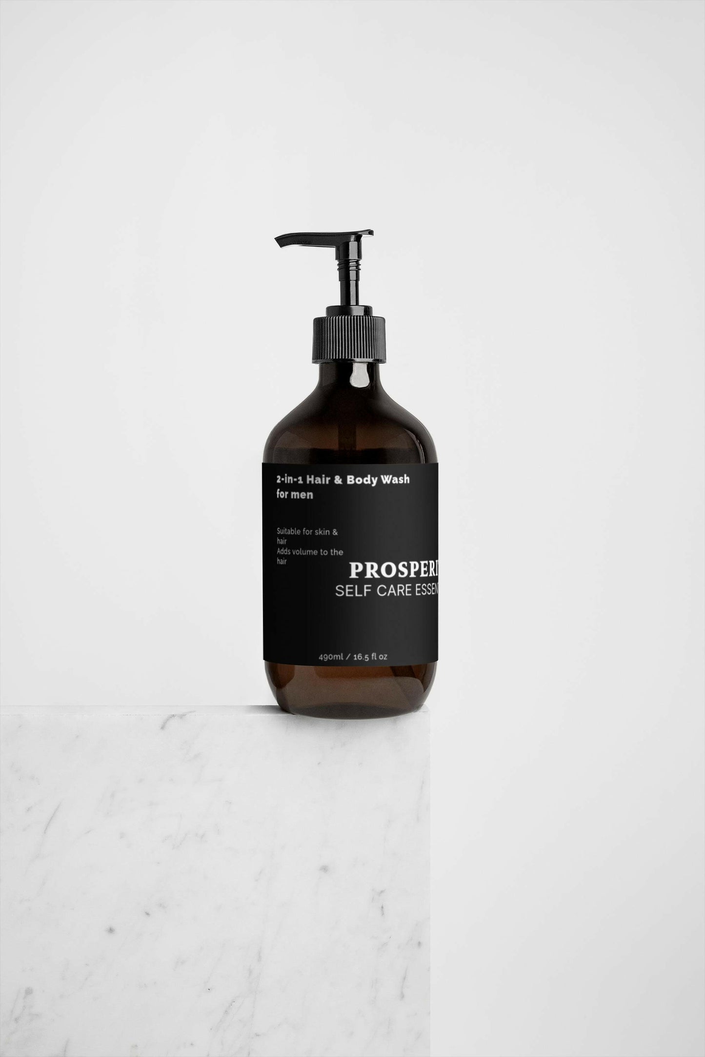 Sulfate‑Free 2‑in‑1 Hair & Body Wash for Men – Clean, Hydrate & Freshen.