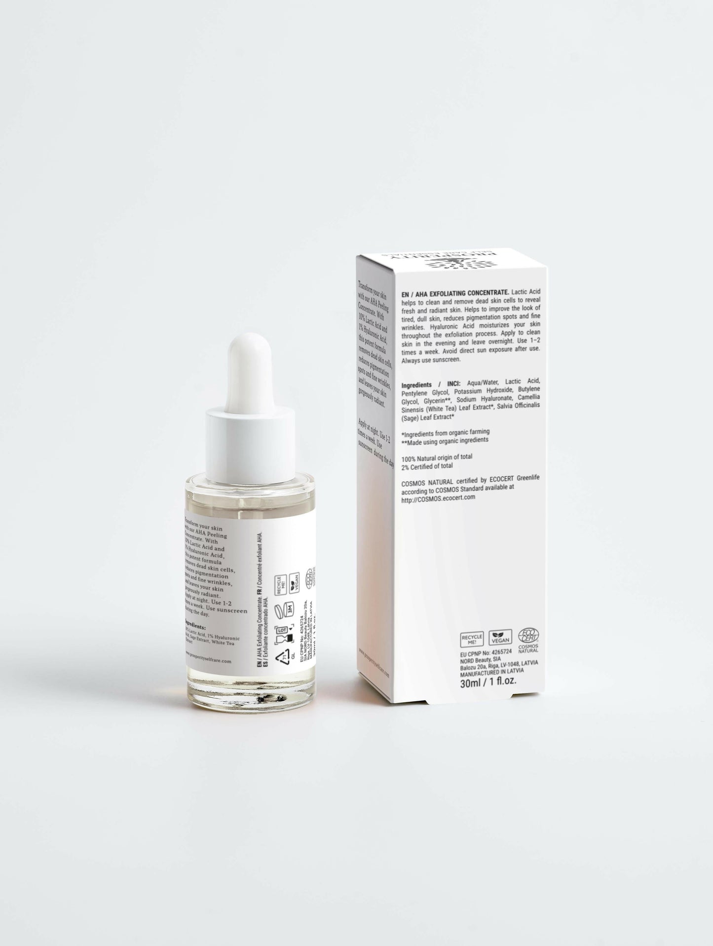 Gentle AHA Peeling Serum for Smooth, Radiant & Melanin‑Rich Skin.
