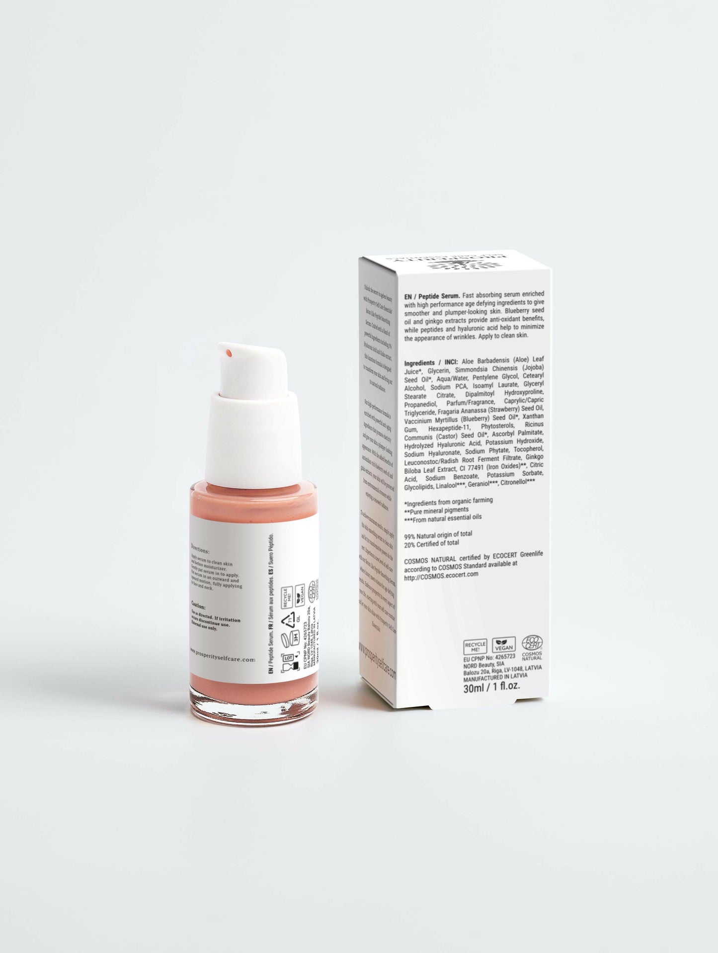 Peptide Serum to Smooth Fine Lines & Firm Melanin‑Rich Skin.