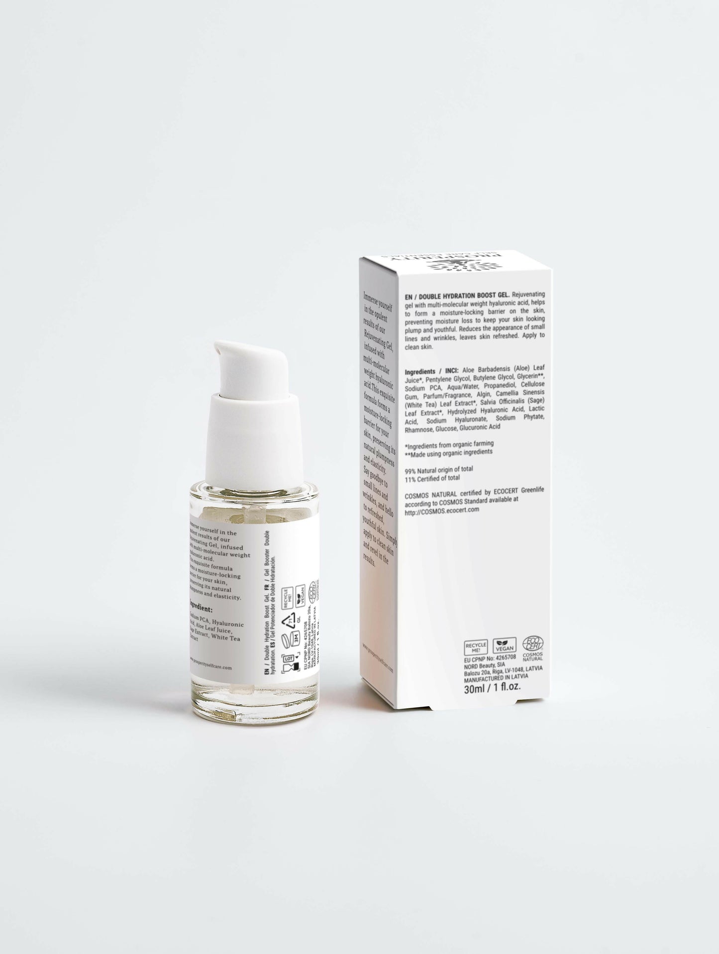 Ultra‑Light Hydration Gel with Hyaluronic Acid for Dewy, Melanin‑Rich Skin.
