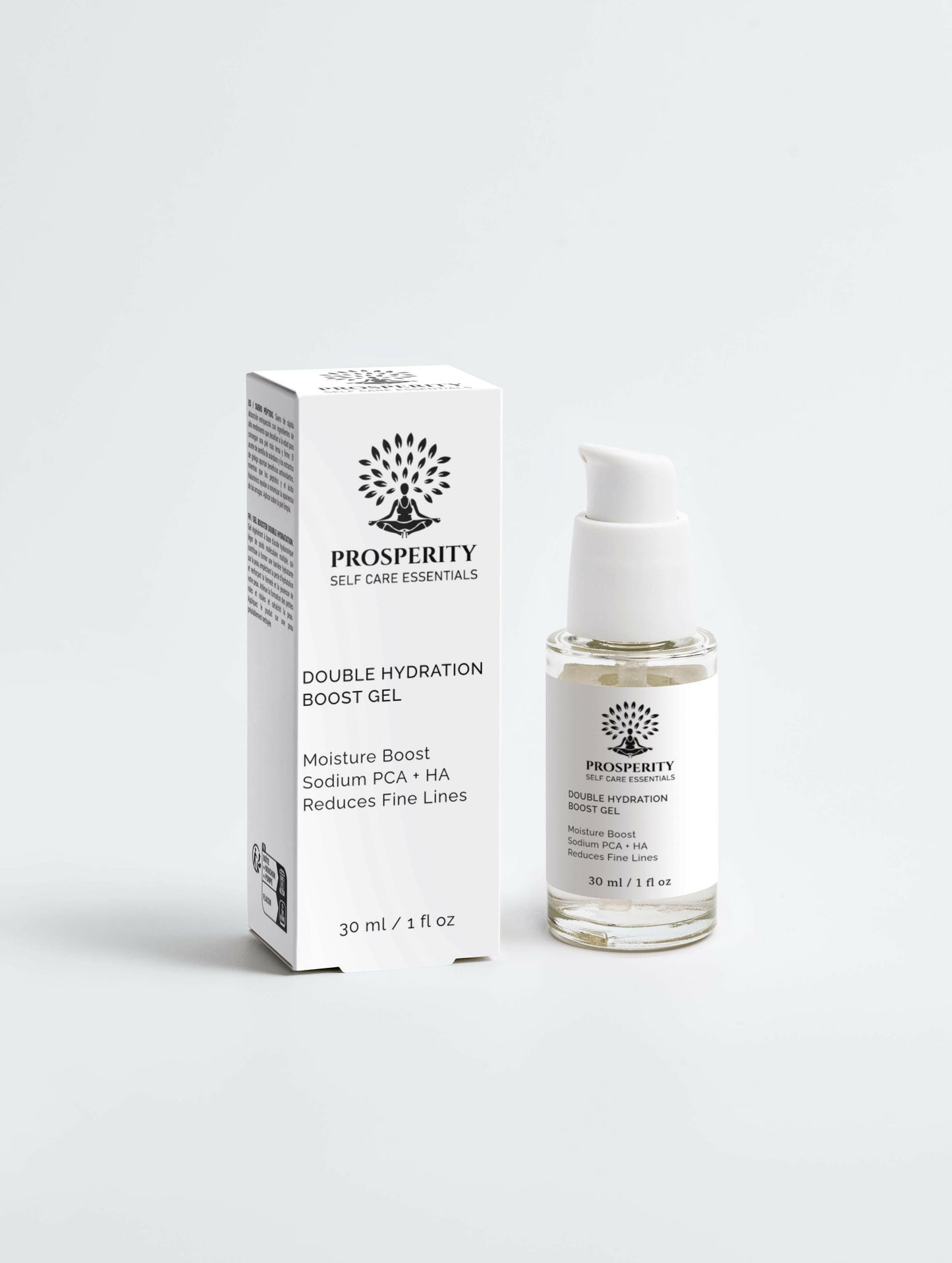 Ultra‑Light Hydration Gel with Hyaluronic Acid for Dewy, Melanin‑Rich Skin.