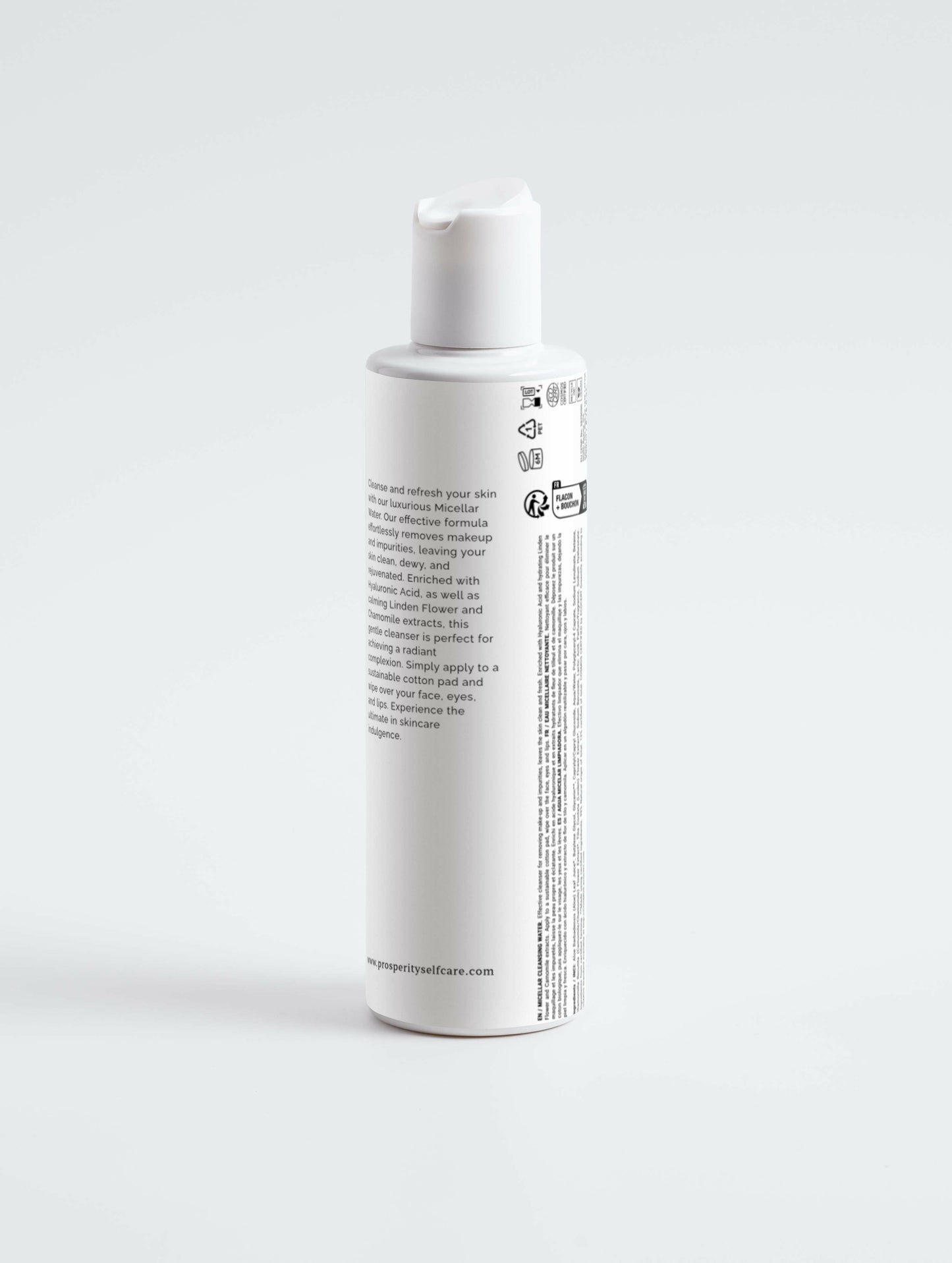 Micellar Cleansing Water for Clean Beauty, No Rinse, Sensitive Skin.