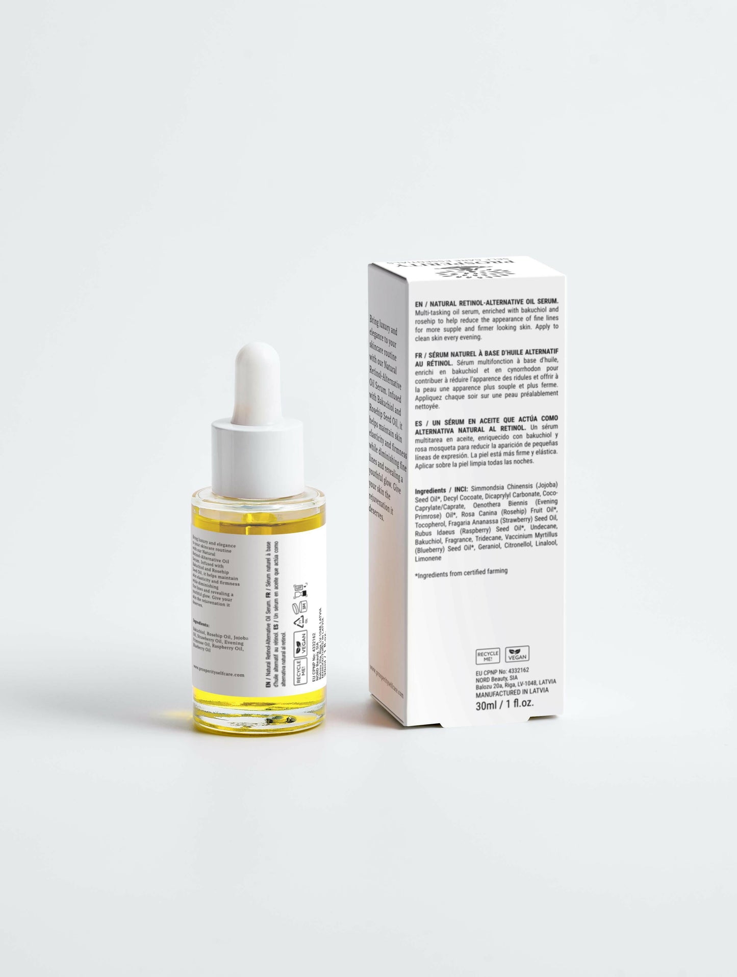 Bakuchiol Oil Serum (Retinol Alternative) for Sensitive, Melanin‑Rich Skin.