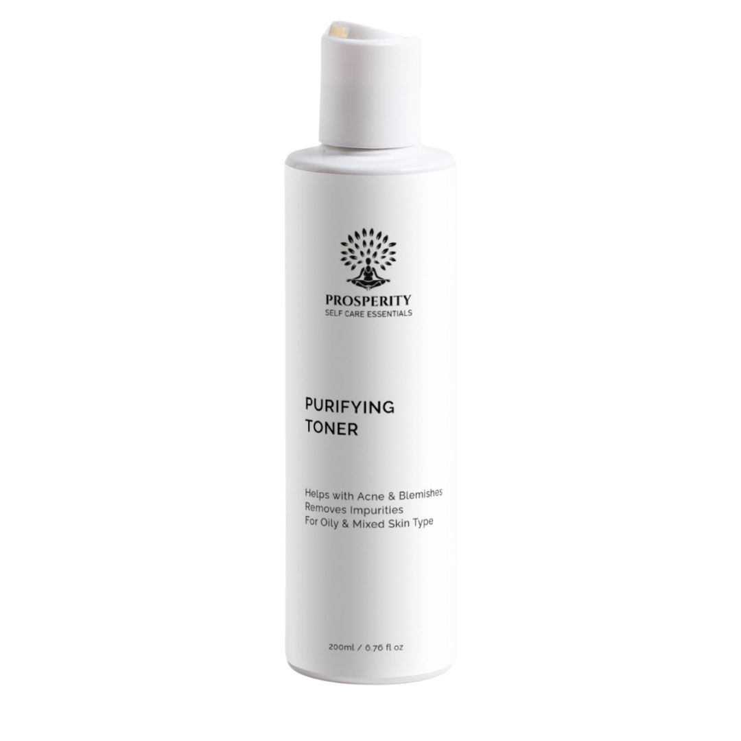 Purifying Toner with Witch Hazel for Oily & Acne‑Prone Melanin‑Rich Skin.